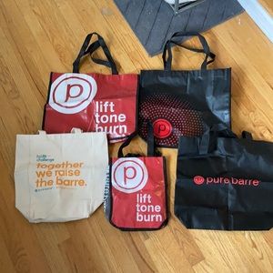 Pure Barre Bag Bundle (5 Total)